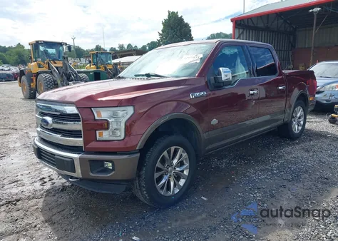 2016 Ford F-150 King Ranch z USA, uszkodzony, nr VIN 1FTEW1EF0GFC79187